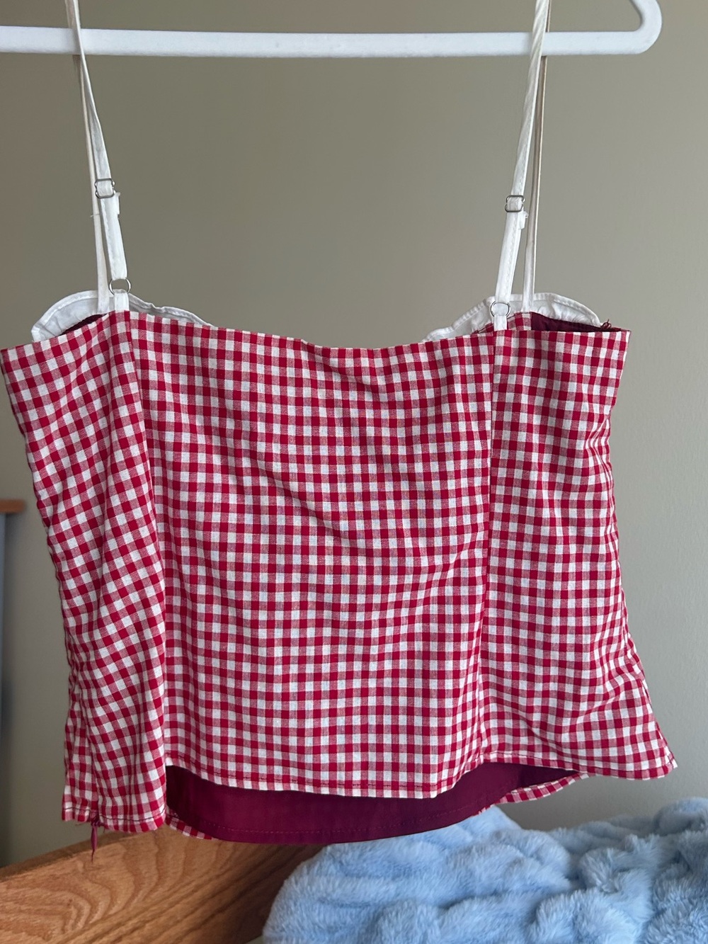 Peppermayo White Mini Skirt with Lace Trim - Picture 5 of 5